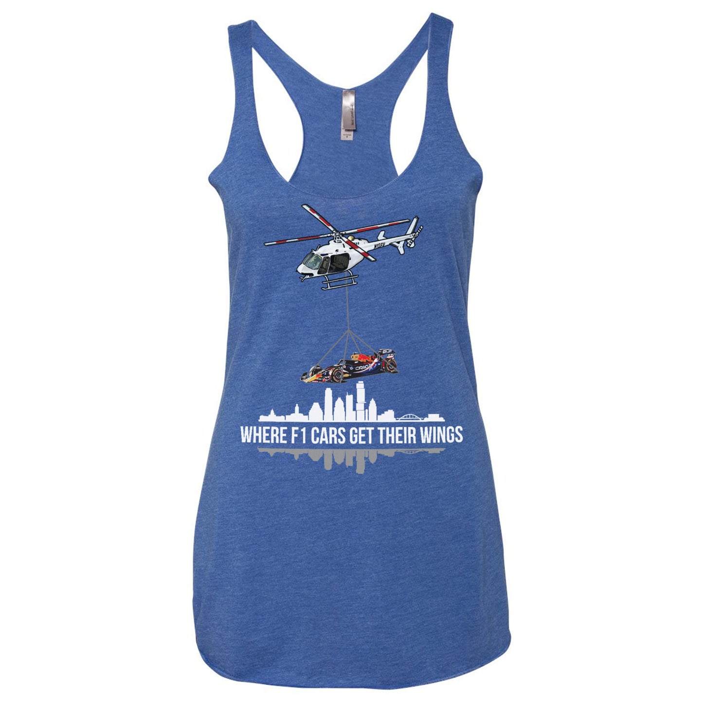 F1 Gets Their Wings Ladies Tank