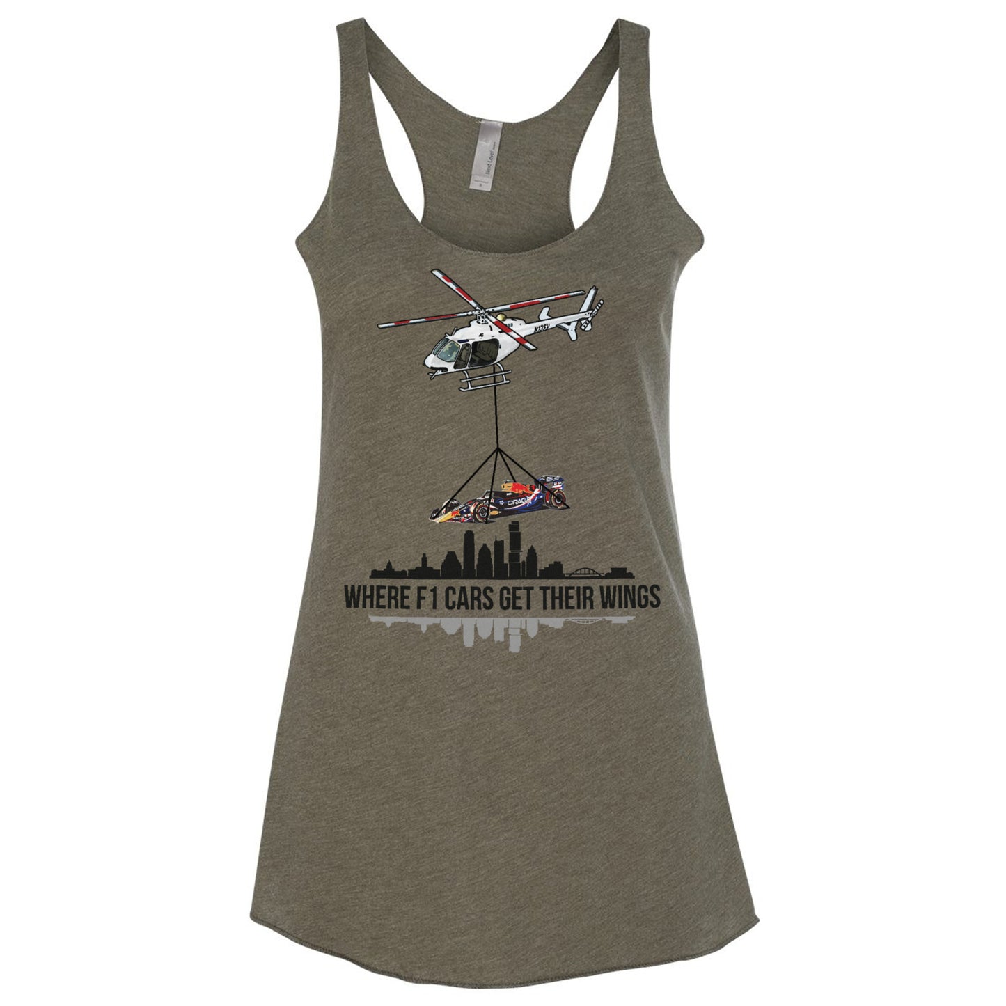 F1 Gets Their Wings Ladies Tank
