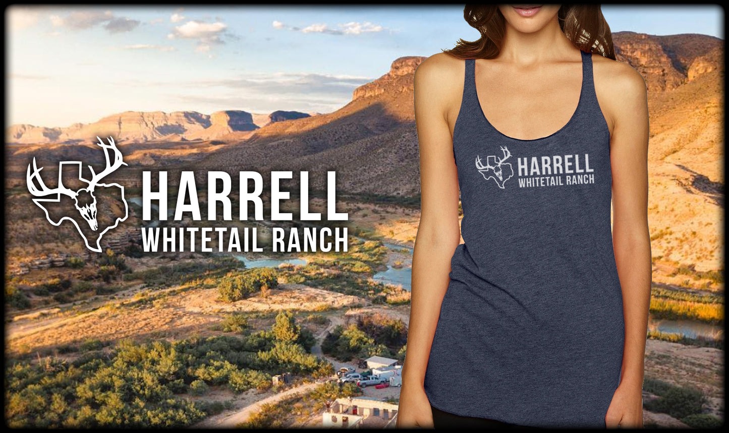 Whitetail Logo Tri-Blend Racerback Tank