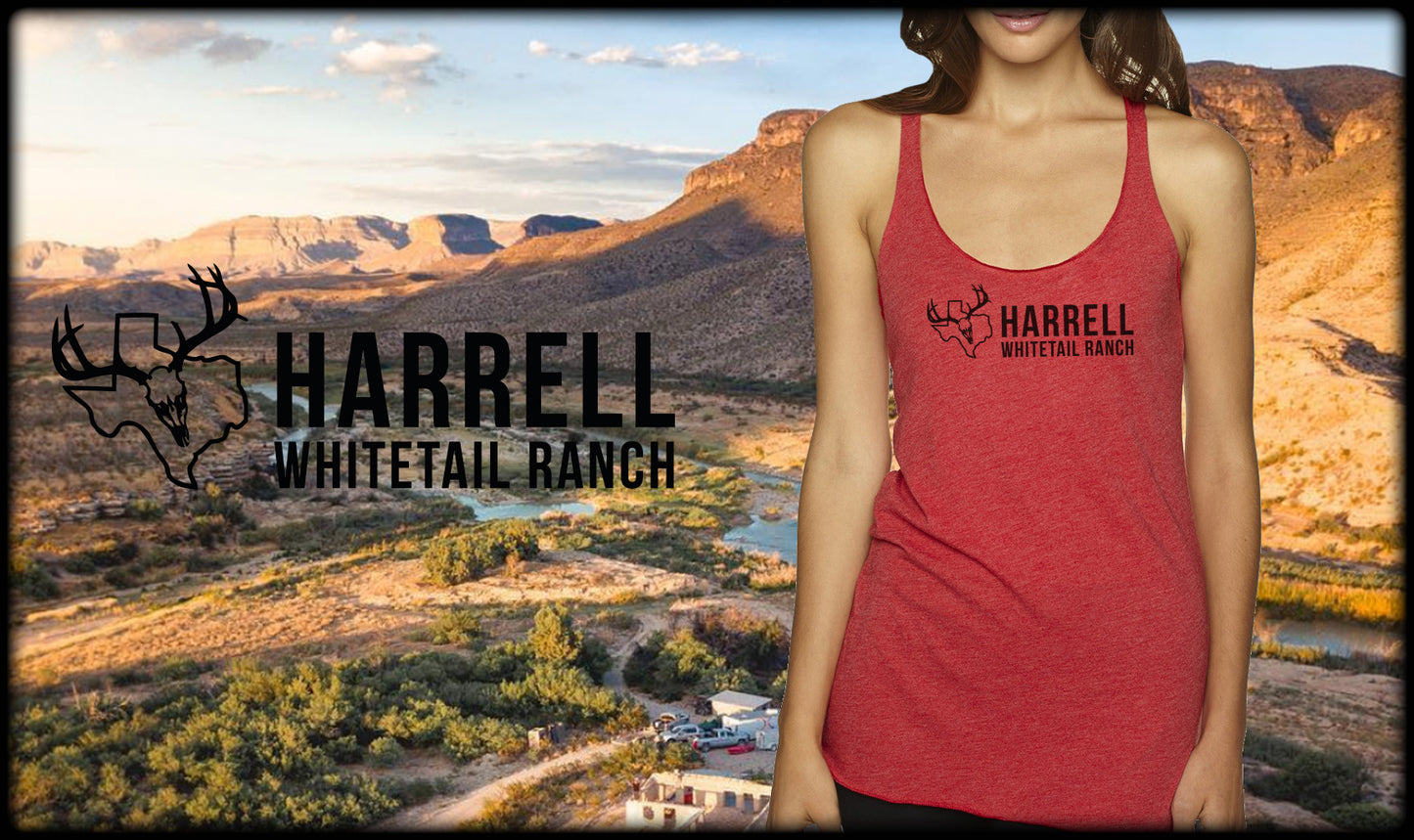 Whitetail Logo Tri-Blend Racerback Tank