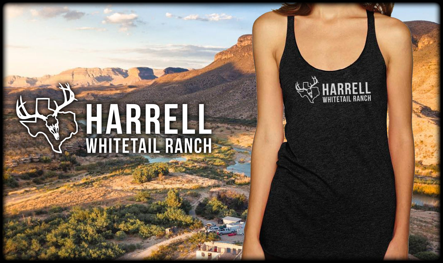 Whitetail Logo Tri-Blend Racerback Tank