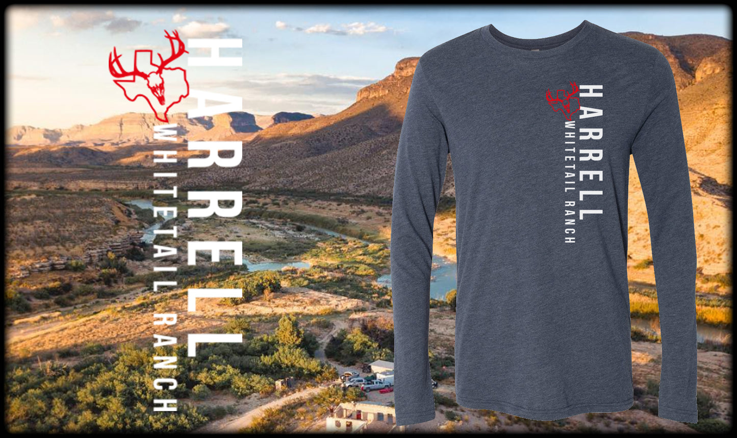Whitetail Vertical Logo Long Sleeve