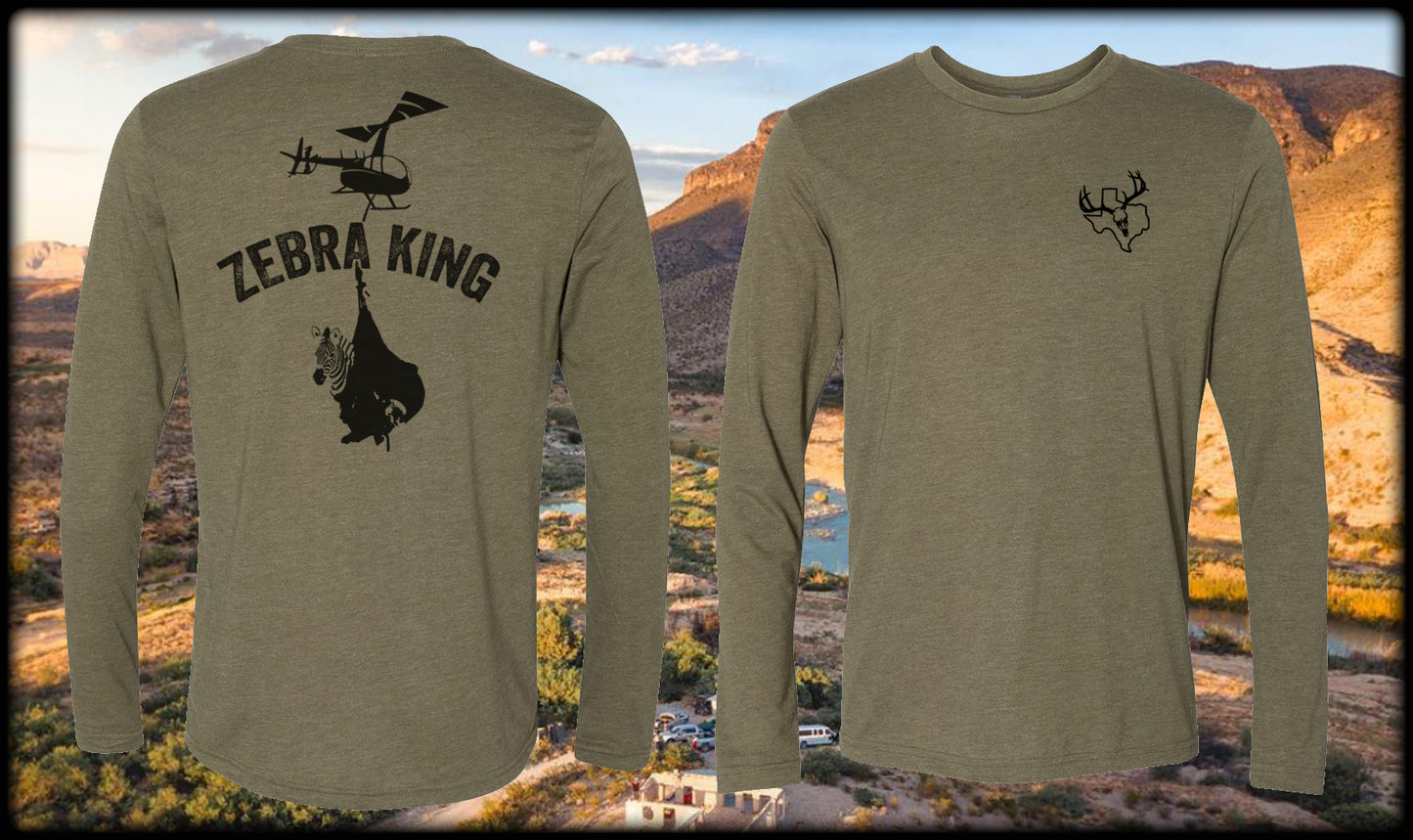 Zebra King Long Sleeve