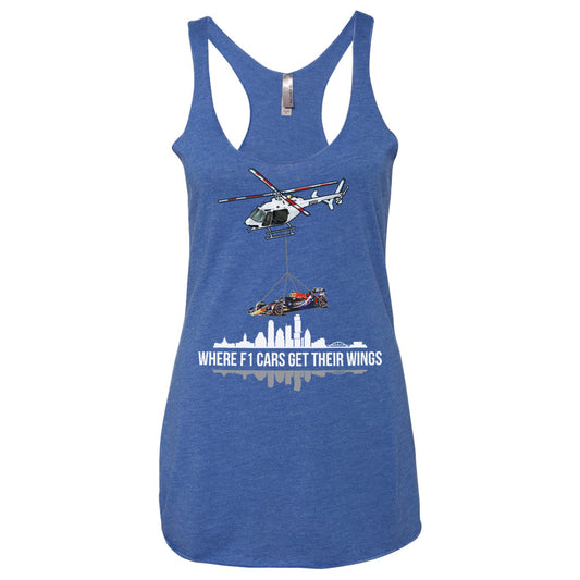 F1 Gets Their Wings Ladies Tank