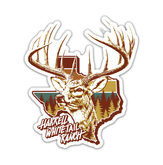 TX Buck Sticker