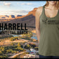 Whitetail Logo Tri-Blend Racerback Tank