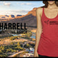 Whitetail Logo Tri-Blend Racerback Tank
