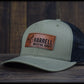Harrell Whitetail Ranch Leather Snap-Back
