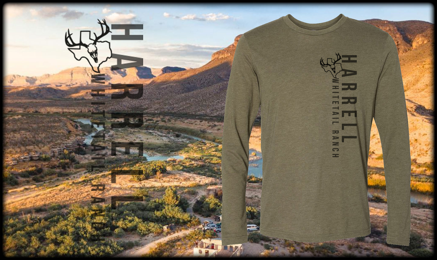 Whitetail Vertical Logo Long Sleeve